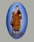 ล็อกเก็ตยืนเต็มองค์ หลวงปู่ธรรมรังษี วัดพระพุทธบาทเขาพนมดิน อ.ท่าตูม จ.สุรินทร์ ปี 2540