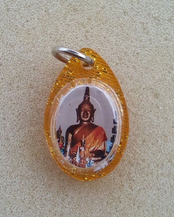 รูปถ่ายหลวงพ่อพระใหญ่ วัดโพธาราม บ้านท่าไคร้ บึงกาฬ