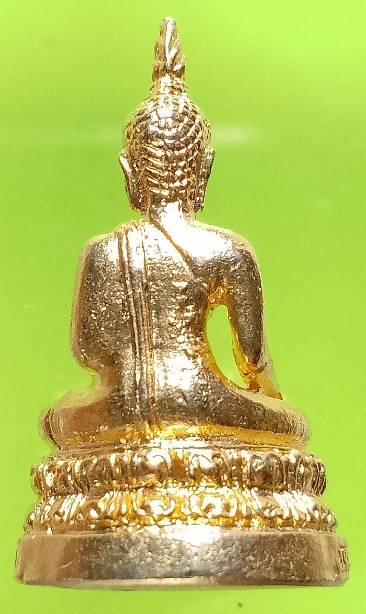 รูปหล่อพระพุทธมณีรัตนปฎิมากร ขนาดลอยองค์ เนื้อกะไหล่