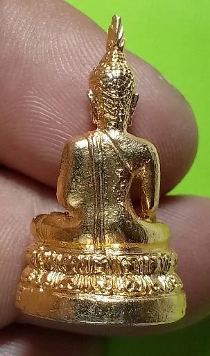 รูปหล่อพระพุทธมณีรัตนปฎิมากร ขนาดลอยองค์ เนื้อกะไหล่