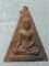 พระสมเด็จนางพญาเนื้อดิน หลังยันต์ 
