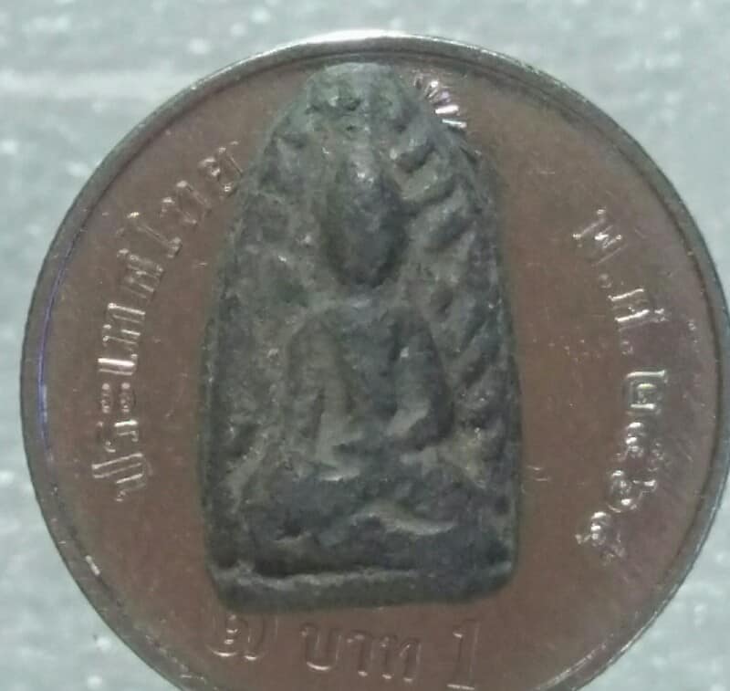 พระรอดเล็ก เนื้อผงใบลาน 
