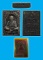 ผงรูปเหมือน + เหรียญเม็ดแตง หลวงปู่จันทร์ วัดน้ำแป้งวนาราม พะเยา