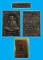 ผงรูปเหมือน + เหรียญเม็ดแตง หลวงปู่จันทร์ วัดน้ำแป้งวนาราม พะเยา