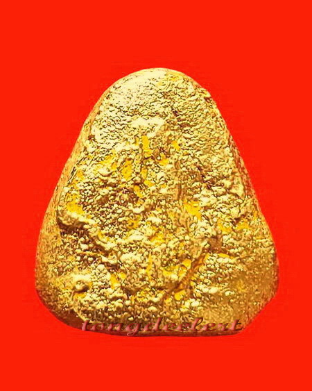 พระปิดตา หลวงพ่อเล็ก วัดสันติคิรีศรีบรมธาตุ(วัดเขาดิน) จ.กาญจนบุรี พิมพ์กรรมการปิดทองเดิม สวยมากค่ะ