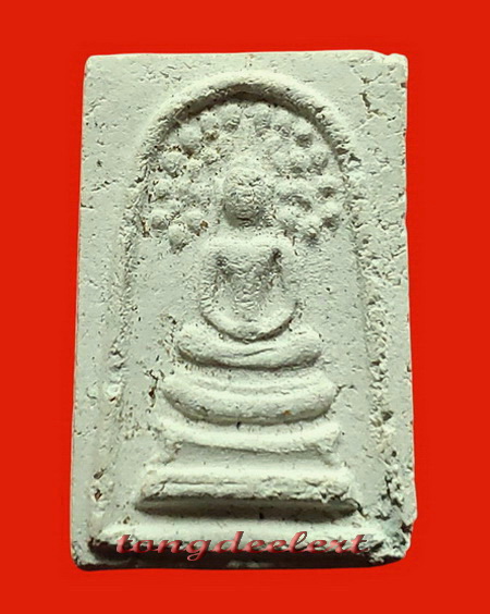 พระสมเด็จปรกโพธิ์เนื้อผงพุทธคุณ หลวงปู่ดี วัดเทวสังฆาราม(วัดเหนือ) จ.กาญจนบุรี