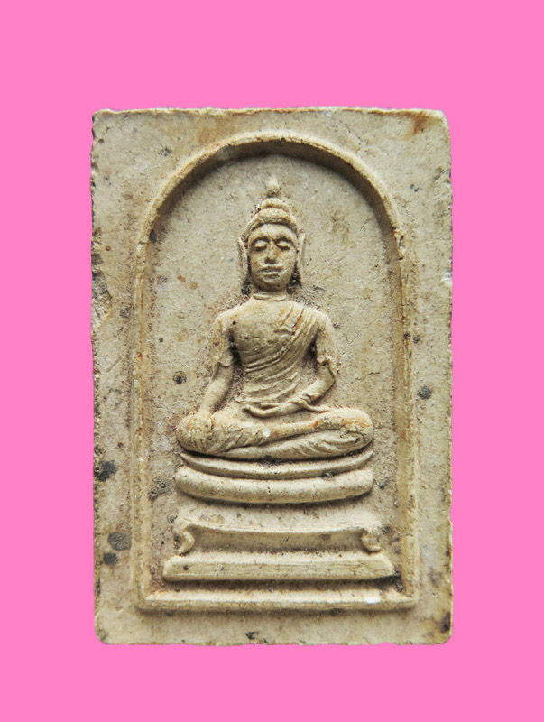 สมเด็จสัพพัญญ เนื้อผง ผสมผงหลวงปู่ยิ้ม วัดถาวรวราราม กาญจนบุรี