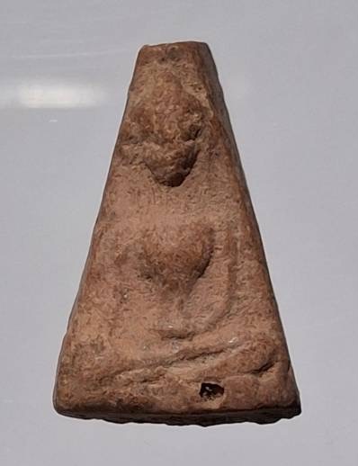 พระผงสุพรรณ วัดโพธาราม(บ้านคอยเหนือ) จ.สุพรรณบุรี เนื้อดินเผา ปี2525