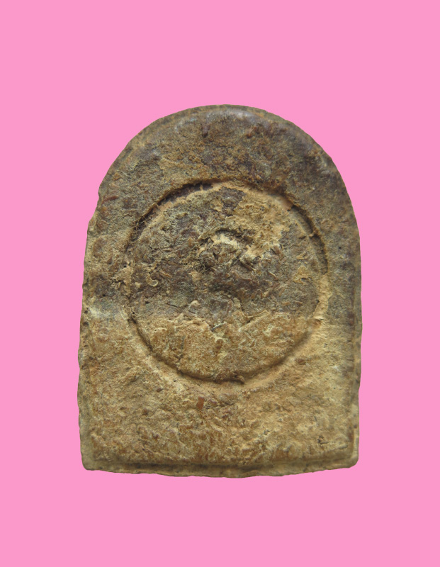 พระพิมพ์รูปเหมือน หลังยันต์ นะ เนื้อว่าน