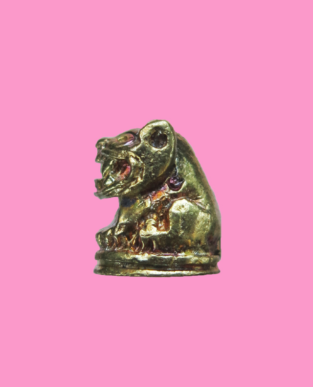 เสือ หลวงพ่อสมชาย วัดปริวาศ ปี 58 กล่องเดิม