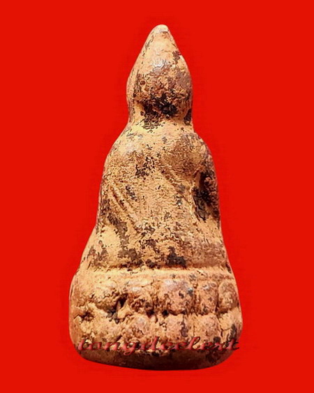 พระกริ่งปทุมสุริยวงค์(บัวรอบ)เนื้อดินเผา หลวงปู่ดี วัดเทวสังฆาราม จ.กาญจนบุรี หายากมากค่ะ