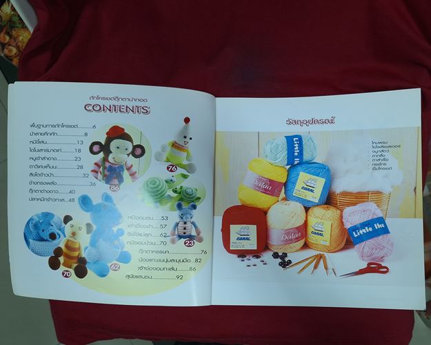 (ปิด69-) หนังสือถักโครเชต์ตุ๊กตาน่ากอด 22.5x22.5 ซ.ม. ปกอ่อน 110หน้า (สภาพมือ2)