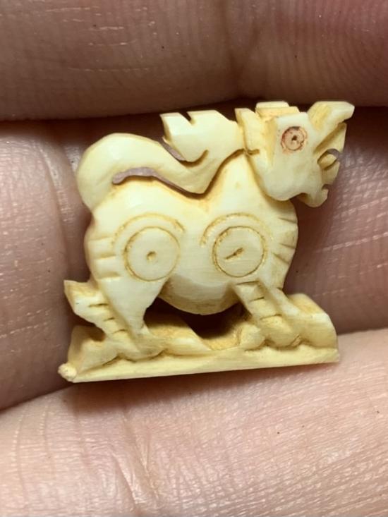 สิงห์งาแกะ หลวงพ่อแดง วัดเขาบันไดอิฐ จังหวัดเพชรบุรี 2513