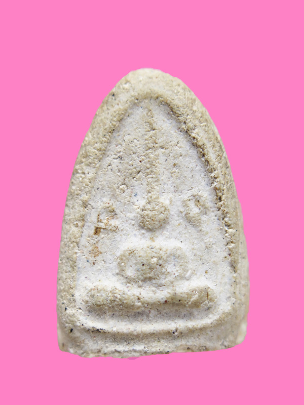 พระผงกลีบบัว พิมพ์สมเด็จข้างอุ หลังยันต์