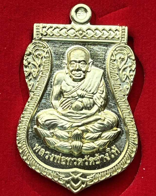 เหรียญหลวงปู่ทวด รุ่น เหนือดวง หลวงปู่มหาศิลา สิริจันโท เมตตาอธิษฐานจิต ณ ธรรมะอุทยาน จ.กาฬสินธุ์