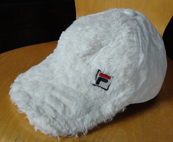 หมวก FILA ของแท้ Snow Cap Trekking Equipment สีขาว สวยมมาก