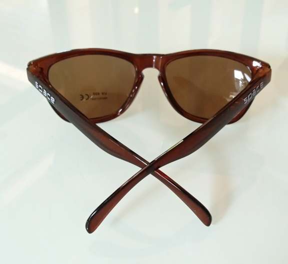 แว่นตา Space ANDROMEDA สีน้ำตาล UV400Protection