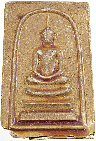 พระผงวัดเกาะกลอย จ.ระยอง ปี 2514 พิมพ์สมเด็จ หลวงปู่ทิม วัดละหารไร่ ร่วมปลุกเสก