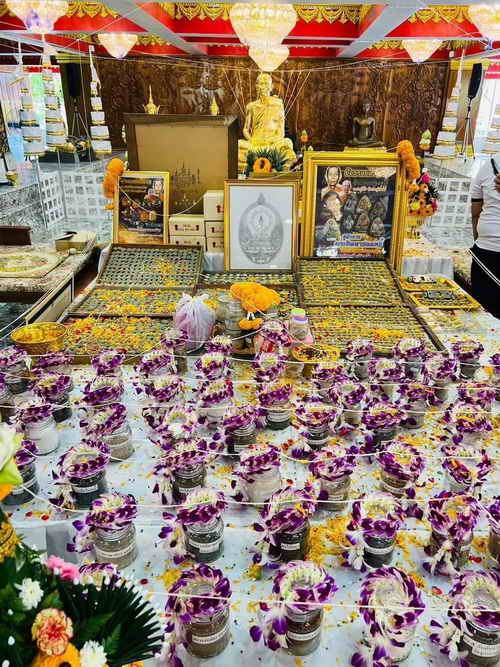 พระปิดตา ปลดหนี้ บูชาครู หลวงพ่อนงค์ (ลูกศิษย์หลวงปู่โต๊ะ) วัดบางน้ำชน เขตธนบุรี จ.กรุงเทพ ปี 2565