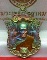 เหรียญเสมาหลวงพ่อพัฒน์ รุ่นพยัคแสนล้าน จัดสร้างโดยป๋อง สุพรร เนื้อทองทิพย์ผิวรุ้งลงยาจีวร เลข ๕๒๕๑๓