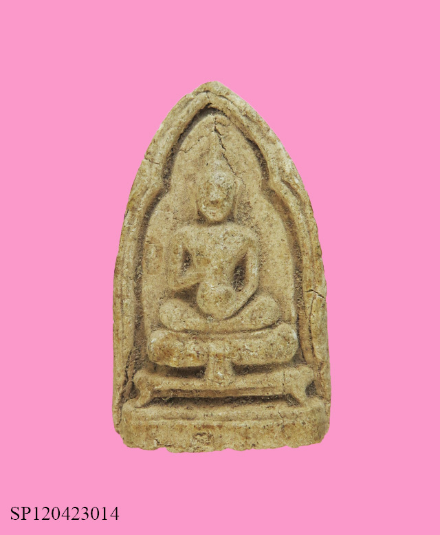 พระผงพิมพ์จกบาตร เนื้อผงน้ำมัน