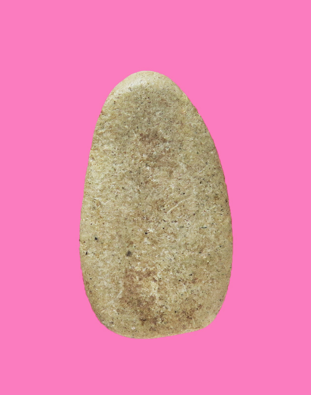 พระเนื้อดิน รูปเหมือน ฐานยันต์ นะ