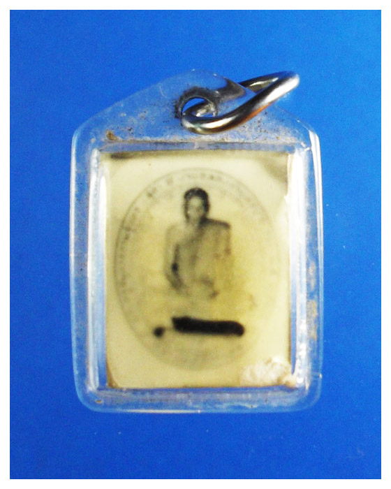 รูปถ่ายขาวดําหลวงพ่อสุด   วัดกาหลง ปี17เลี่ยมเดิมจากวัดตะกรุดสามดอก(3K)