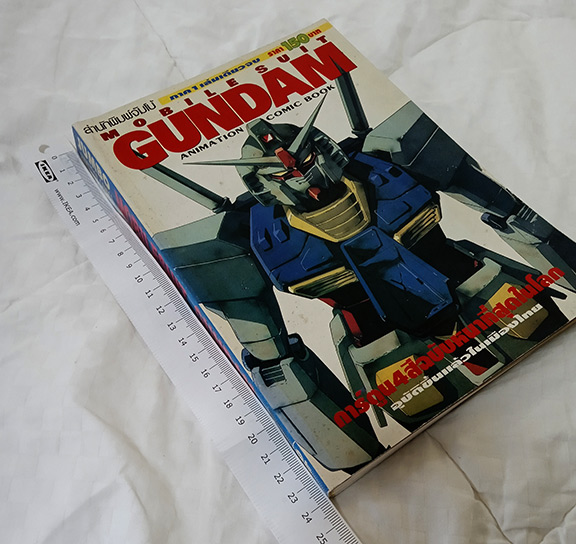 หายาก หนังสือกันดั้ม ภาค1ทั้งภาค สี่สี่ทั้งเล่ม เล่มใหญ่หนา