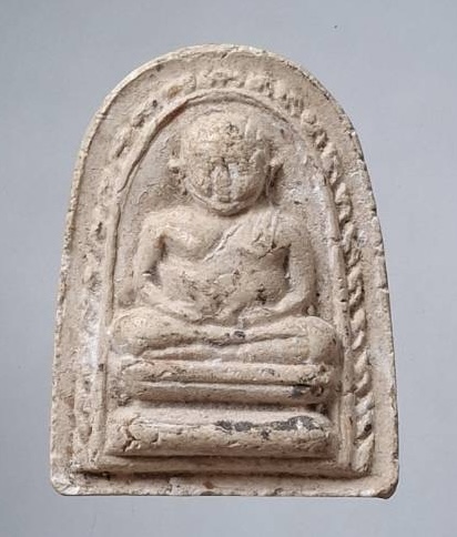 พระสังกัจจายน์ เนื้อผง ไม่ทราบที่ เก่าๆ