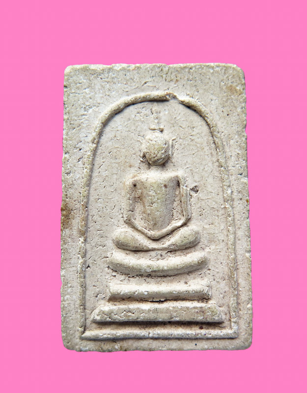 สมเด็จแขนหักศอก หลังยันต์ใบพัด เก่า