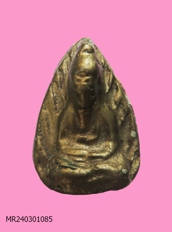 ฤาษี พิมพ์กลีบบัว ลงทองบอล์น