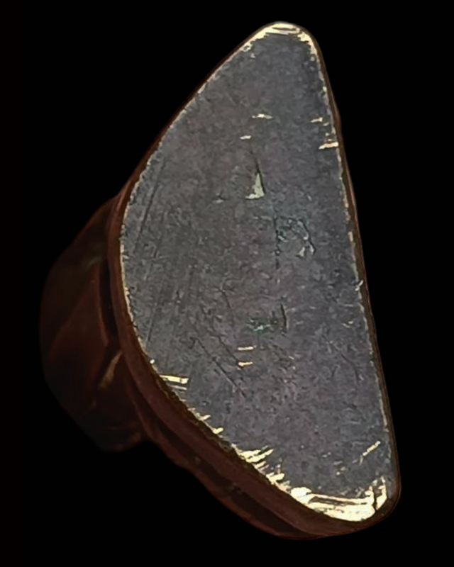 รูปเหมือนหลวงพ่อเดิม วัดหนองโพธิ์ จ.นครสวรรค์ มีจารที่ก้น พระบ้านเก่าเก็บหลายสิบปี