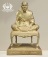  หลวงปู่แสน ปสฺนโน รุ่น แสนศรีมงคล - นั่งเก้าอี้ ปี 2561 เนื้อทองเหลืองแท้ หน้าตัก 3"