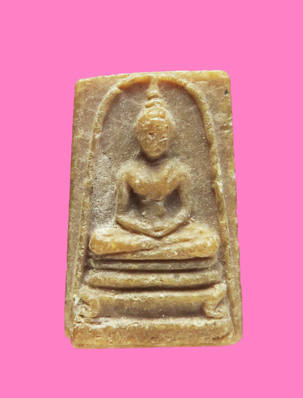 พระสมเด็จพิมพ์คะแนนฐานขาโต๊ะ เนื้อผงน้ำมัน เก่าจัด