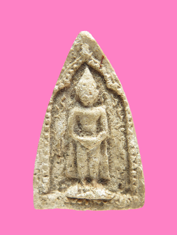 พระผง ปางถวายเนตร ข้างเม็ด