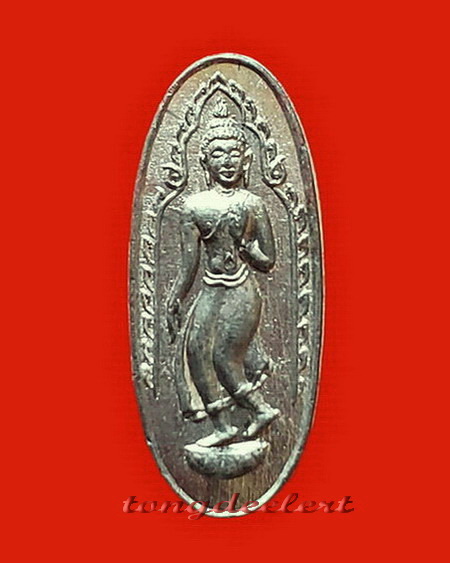 พระปางลีลาหลวงพ่อเล็ก วัดสันติคิรีศรีบรมธาตุ( วัดเขาดิน) จ.กาญจนบุรี เนื้อตะกั่วสังฆวานร หายากค่ะ