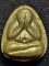 วัดชายนา เพชรบุรี พระปิดตามหาลาภ  กรรมการลงทอง หลังจารมือยันต์นะ ปี 2550 เนื้อดินสีดำ 