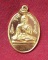เหรียญปู่เจ้าสมิงพราย ศาลปู่เจ้าสมิงพราย หลังช้าง ศ.ป.พ.๑ กะไหล่ทอง จ.สมุทรปราการ