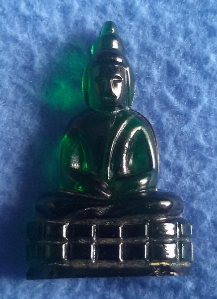 พระแก้ว หลวงพ่อเจียง วัดเจริญสุขาราม จ. สมุทรสงคราม รุ่นสอง พ.ศ. 2493