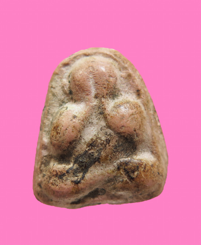 พระปิดตา เนื้อผงสีชมพู