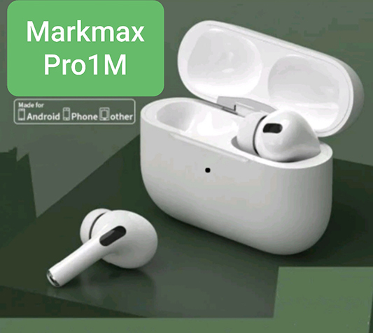 หูฟังบลูทูธไร้สาย Markmax Pro1M สีขาว ของใหม่ เสียงกระหึ่ม
