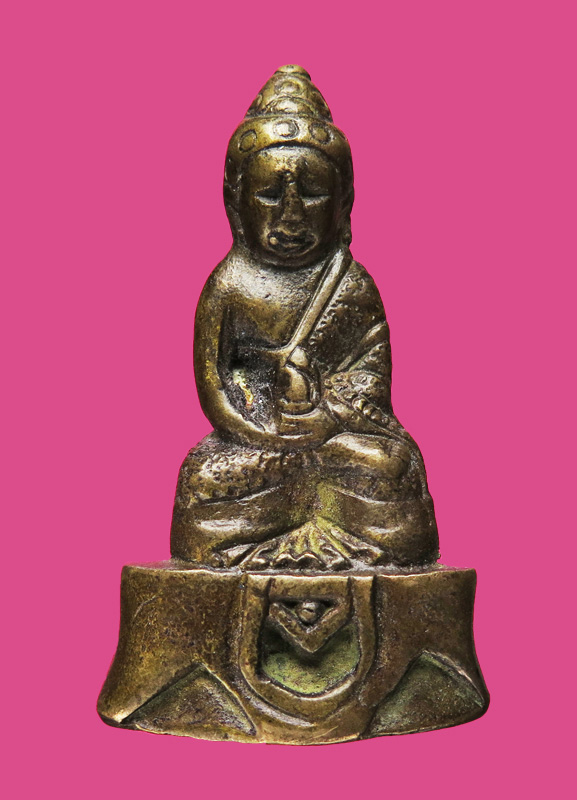 พระกริ่ง จีวรดอก ไม่ทราบที่