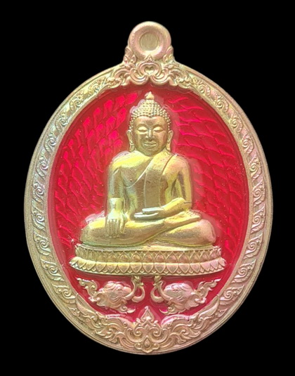 เคาะแรกแดง..ลพ.สำเร็จศักดิ์สิทธิ์ รุ่นบันดาลทรัพย์ ๖๓..เทวฤทธฺ์ลงยาแดง # ๑๓๘๒..วัดหนองสะเดา สระบุรี