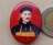 ล็อกเก็ตยี่กอฮง ปี2541 ฉากสีเเดงหลังผงพุทธคุณสีดำ ฝังพลอยแดง1เม็ด พิธีบ่วงสื่อเฮง(เฮงหมื่นเรื่อง)ท่า