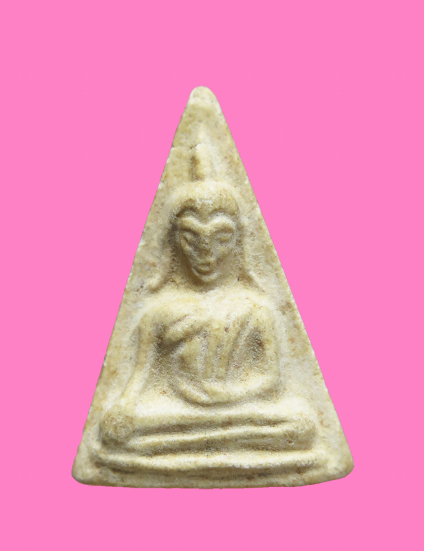 นางพญา เนื้อผง ปั้มชื่อวัด