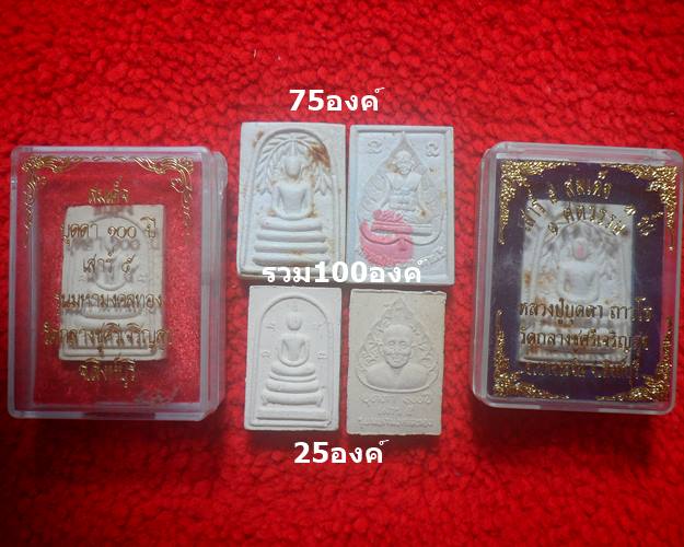 ชุด100องค์ หลวงปู่บุดดา ถาวโรวัดกลางชูศรีเจริญสุข สิงห์บุรี พระที่หลวงปู่ดู่ วัดสะแกยังยกย่องท่านว่า