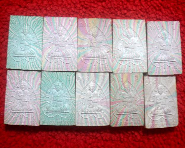 สมเด็จ100ปี สายรุ้ง หลวงปู่บุดดา ถาวโรวัดกลางชูศรีเจริญสุข ส ิงห์บุรี 10องค์พระที่หลวงปู่ดู่ วัดสะแก