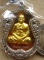 เหรียญเสมา รุ่น1 พระอธิการใจ วัดพระยาญาติ สมุทรสงคราม ปี2555รุ่นสร้างบารมี กรรมการ เลข353พร้อมกล่องเ