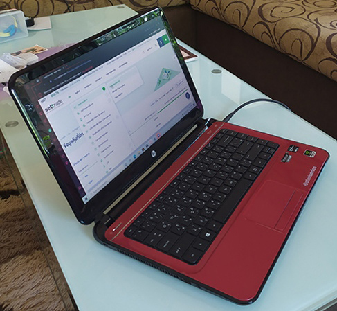 ราคา 23,900 มาขายแค่เพียง 5,xxx. โน๊ตบุ๊ค HP Pavilion Steelseries Ultrabook บาง เบา
