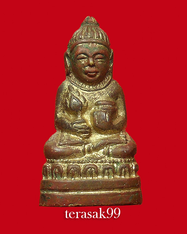 พระกริ่ง วัดบางด้วน สมุทรปราการ ปี2493 หลวงปู่เผือก วัดกิ่งแก้วปลุกเสก(2)